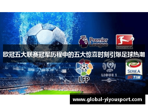 欧冠五大联赛冠军历程中的五大惊喜时刻引爆足球热潮